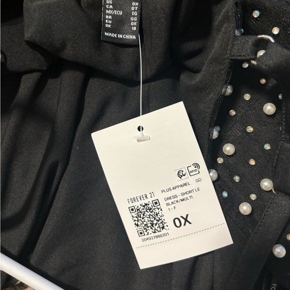 Pearl & Sequin Mesh Mini Dress - Picture 5 of 5